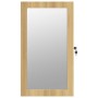 Espejo con joyero y luces LED para pared de vidaXL, Espejos - Ref: Foro24-353231, Precio: 80,74 €, Descuento: %