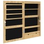 Espejo con joyero y luces LED para pared de vidaXL, Espejos - Ref: Foro24-353231, Precio: 80,74 €, Descuento: %