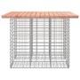 Banco jardín diseño gaviones madera abeto Douglas 100x102x72 cm de vidaXL, Bancos de jardín - Ref: Foro24-834369, Precio: 104...