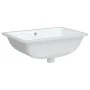 Rechteckiges Waschbecken aus Keramik weiß 55,5x37,5x19 cm von vidaXL, Sinkt - Ref: Foro24-153727, Preis: 46,19 €, Rabatt: %