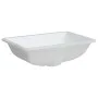 Rechteckiges Waschbecken aus Keramik weiß 55,5x37,5x19 cm von vidaXL, Sinkt - Ref: Foro24-153727, Preis: 46,19 €, Rabatt: %