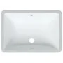 Rechteckiges Waschbecken aus Keramik weiß 55,5x37,5x19 cm von vidaXL, Sinkt - Ref: Foro24-153727, Preis: 46,19 €, Rabatt: %