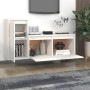Muebles para TV 2 piezas madera maciza de pino blanco en Muebles TV | Comprar online en Foru.es