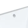 Rechteckiges Waschbecken aus Keramik weiß 55,5x37,5x19 cm von vidaXL, Sinkt - Ref: Foro24-153727, Preis: 46,19 €, Rabatt: %