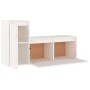 Muebles para TV 2 piezas madera maciza de pino blanco en Muebles TV | Comprar online en Foru.es