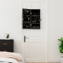 Espejo con joyero y luces LED para pared negro de vidaXL, Espejos - Ref: Foro24-353248, Precio: 77,00 €, Descuento: %