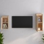 Muebles para TV 2 piezas madera maciza de pino en Muebles TV | Comprar online en Foru.es
