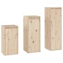 Muebles para TV 3 piezas madera maciza de pino en Muebles TV | Comprar online en Foru.es