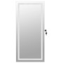 Espejo con joyero y luces LED para pared blanco de vidaXL, Espejos - Ref: Foro24-353247, Precio: 70,45 €, Descuento: %