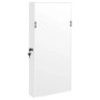 Espejo con joyero y luces LED para pared blanco de vidaXL, Espejos - Ref: Foro24-353247, Precio: 70,45 €, Descuento: %