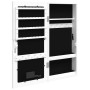Espejo con joyero y luces LED para pared blanco de vidaXL, Espejos - Ref: Foro24-353247, Precio: 70,45 €, Descuento: %