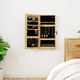 Mirror with jewelry box and LED lights for wall by vidaXL, Mirrors - Ref: Foro24-353249, Price: 63,07 €, Discount: %