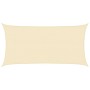 Toldo de vela crema HDPE 160 g/m² 3x6 m en Sombrillas | Comprar online en Foru.es
