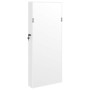 Espejo con joyero y luces LED para pared blanco de vidaXL, Espejos - Ref: Foro24-353241, Precio: 81,34 €, Descuento: %