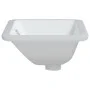 Rechteckiges Keramik-Waschbecken weiß 47,5x35x19,5 cm von vidaXL, Sinkt - Ref: Foro24-153725, Preis: 44,10 €, Rabatt: %