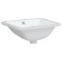 Lavabo de baño rectangular cerámica blanco 36,5x32x15,5 cm de vidaXL, Lavabos - Ref: Foro24-153723, Precio: 45,29 €, Descuent...