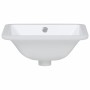 Lavabo de baño rectangular cerámica blanco 36,5x32x15,5 cm de vidaXL, Lavabos - Ref: Foro24-153723, Precio: 45,29 €, Descuent...
