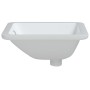 Lavabo de baño rectangular cerámica blanco 36,5x32x15,5 cm de vidaXL, Lavabos - Ref: Foro24-153723, Precio: 45,29 €, Descuent...