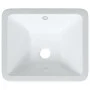 Lavabo de baño rectangular cerámica blanco 36,5x32x15,5 cm de vidaXL, Lavabos - Ref: Foro24-153723, Precio: 44,75 €, Descuent...