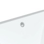 Lavabo de baño rectangular cerámica blanco 36,5x32x15,5 cm de vidaXL, Lavabos - Ref: Foro24-153723, Precio: 45,29 €, Descuent...