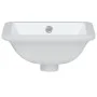 Lavabo de baño rectangular cerámica blanco 30,5x27x14 cm de vidaXL, Lavabos - Ref: Foro24-153722, Precio: 50,55 €, Descuento: %