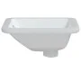Lavabo de baño rectangular cerámica blanco 30,5x27x14 cm de vidaXL, Lavabos - Ref: Foro24-153722, Precio: 50,55 €, Descuento: %