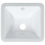 Lavabo de baño rectangular cerámica blanco 30,5x27x14 cm de vidaXL, Lavabos - Ref: Foro24-153722, Precio: 50,55 €, Descuento: %