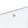 Lavabo de baño rectangular cerámica blanco 30,5x27x14 cm de vidaXL, Lavabos - Ref: Foro24-153722, Precio: 50,55 €, Descuento: %