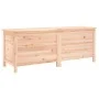 Arcón de jardín madera maciza abeto 150x50x56,5 cm de vidaXL, Cajas de almacenaje para exteriores - Ref: Foro24-364756, Preci...
