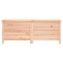 Arcón de jardín madera maciza abeto 150x50x56,5 cm de vidaXL, Cajas de almacenaje para exteriores - Ref: Foro24-364756, Preci...