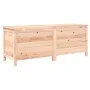 Arcón de jardín madera maciza abeto 150x50x56,5 cm de vidaXL, Cajas de almacenaje para exteriores - Ref: Foro24-364756, Preci...