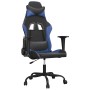 Silla gaming cuero sintético negro y azul en Sillas gaming | Comprar online en Foru.es