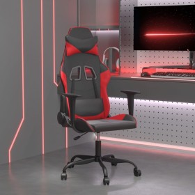 Silla gaming cuero sintético negro y rojo en Sillas gaming | Comprar online en Foru.es