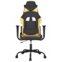 Silla gaming cuero sintético negro y dorado en Sillas gaming | Comprar online en Foru.es