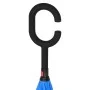 Black C-shaped handle umbrella 108 cm by vidaXL, Umbrella - Ref: Foro24-149142, Price: 15,54 €, Discount: %
