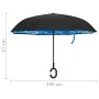 Black C-shaped handle umbrella 108 cm by vidaXL, Umbrella - Ref: Foro24-149142, Price: 15,54 €, Discount: %