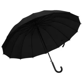 Automatic black umbrella 120 cm by vidaXL, Umbrella - Ref: Foro24-149139, Price: 19,49 €, Discount: %