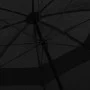 Black umbrella 130 cm by vidaXL, Umbrella - Ref: Foro24-149140, Price: 19,81 €, Discount: %