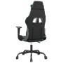 Silla gaming cuero sintético negro y verde en Sillas gaming | Comprar online en Foru.es