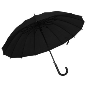 Paraguas automático negro 105 cm de vidaXL, Paraguas - Ref: Foro24-149138, Precio: 15,85 €, Descuento: %