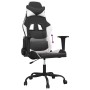 Silla gaming cuero sintético negro y blanco en Sillas gaming | Comprar online en Foru.es
