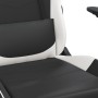 Silla gaming cuero sintético negro y blanco en Sillas gaming | Comprar online en Foru.es