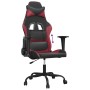 Silla gaming cuero sintético negro y rojo vino tinto en Sillas gaming | Comprar online en Foru.es