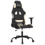 Silla gaming tela crema y negro en Sillas gaming | Comprar online en Foru.es