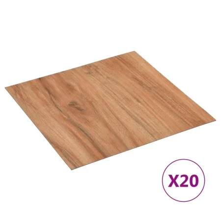 Láminas autoadhesivas de suelo 20 uds PVC madera clara 1,86 m² de vidaXL, Suelos y moquetas - Ref: Foro24-330163, Precio: 40,...