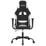 Silla gaming tela negro y blanco en Sillas gaming | Comprar online en Foru.es