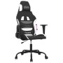 Silla gaming tela negro y blanco en Sillas gaming | Comprar online en Foru.es