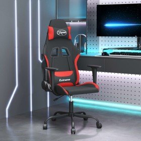 Silla gaming tela negro y rojo en Sillas gaming | Comprar online en Foru.es