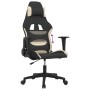 Silla gaming tela crema y negro en Sillas gaming | Comprar online en Foru.es