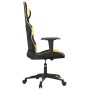 Silla gaming cuero sintético negro y dorado en Sillas gaming | Comprar online en Foru.es